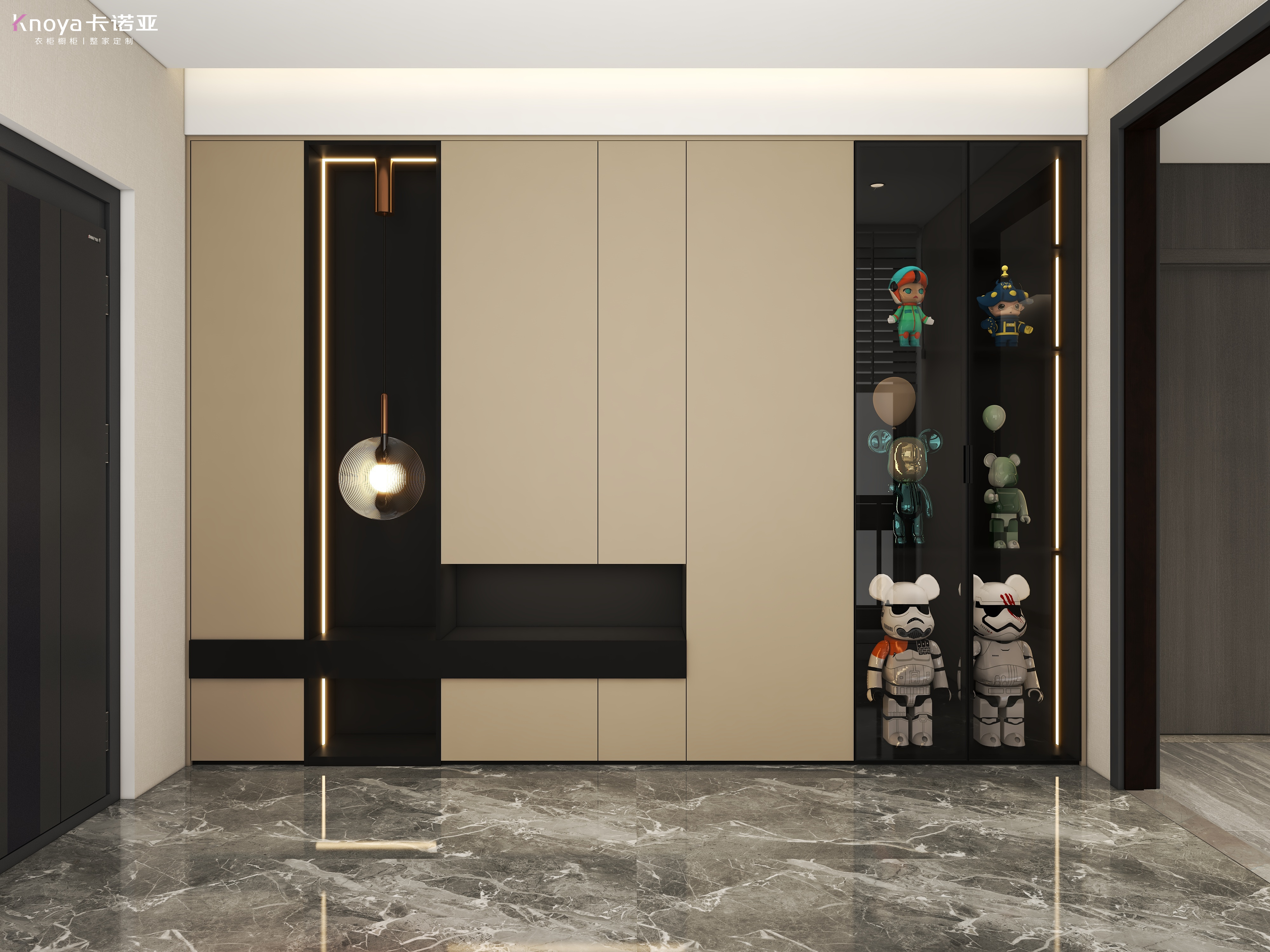 卡諾亞入戶，玄關