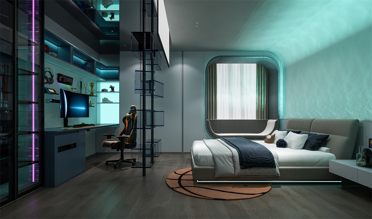 臥室系統(tǒng)：從游戲到生活，一站式電競(jìng)房設(shè)計(jì)全攻略