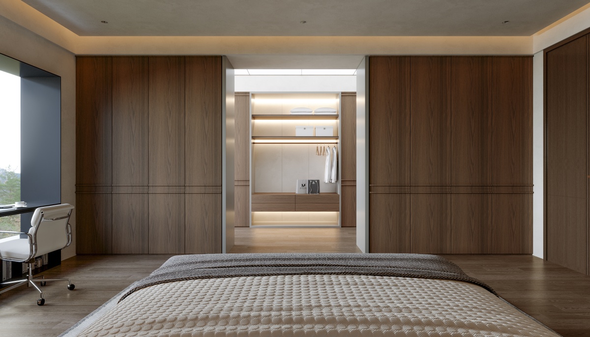 胡桃木·臥室系統(tǒng)